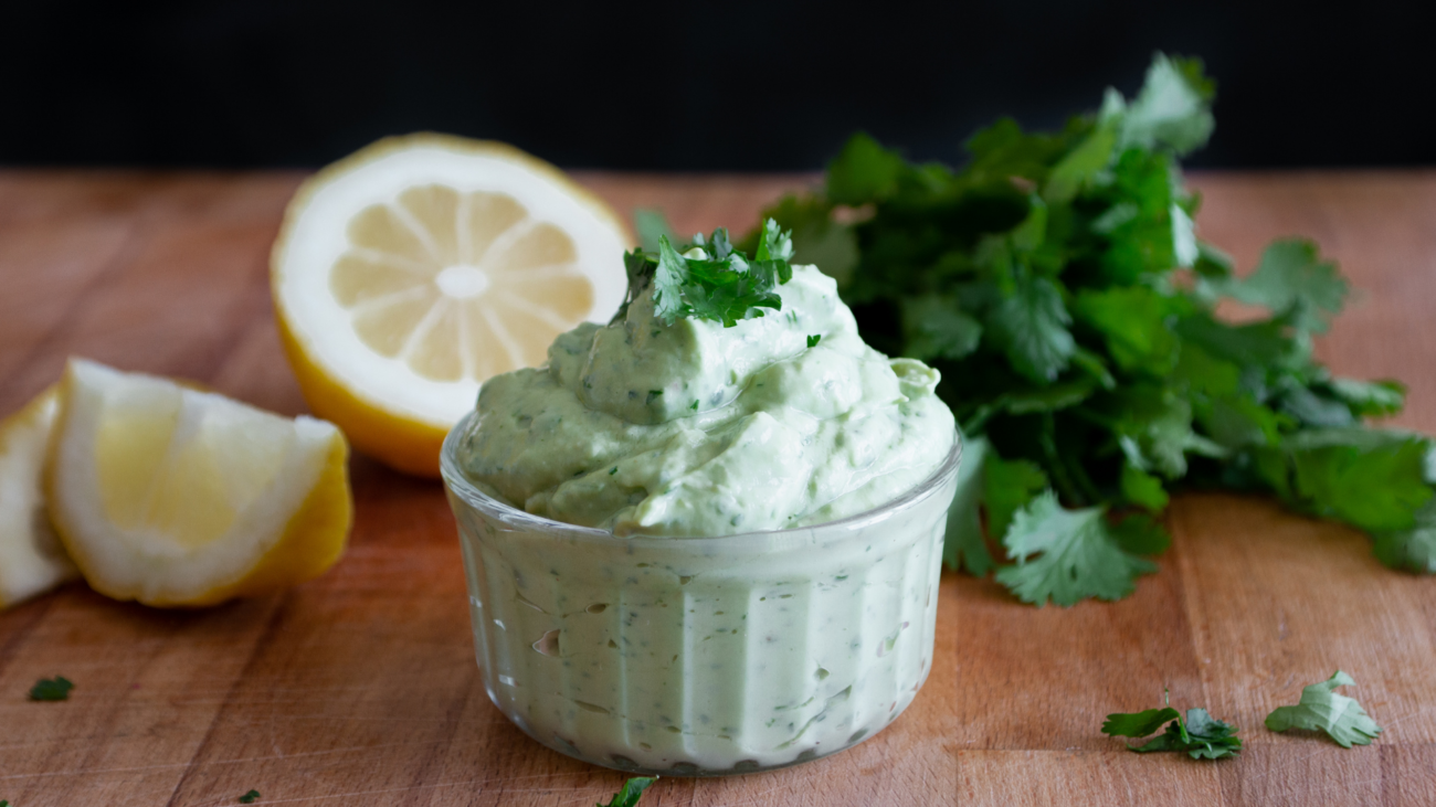 Cilantro Cream Sauce