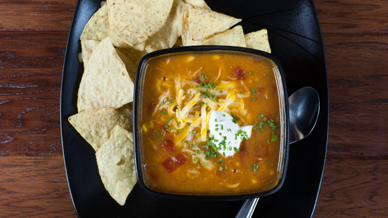 Green Chicken Enchilada Soup