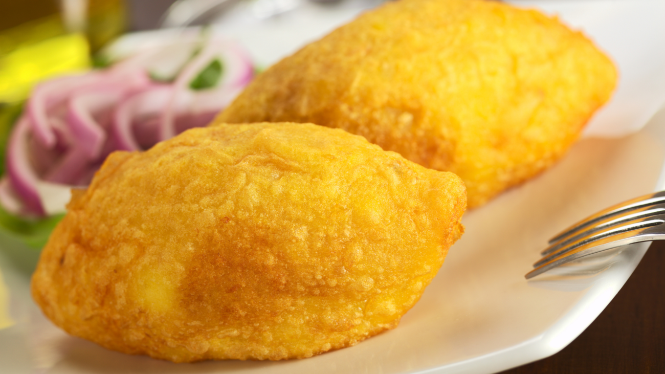 Papas Rellenas- Fried Stuffed Potatoes